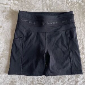 Reebok Women's Black Bike Shorts